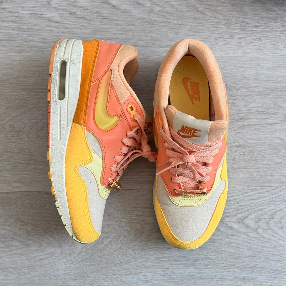 Nike Air Max 1 SP Special Project Orange Yellow W7 Size 5.5 Rare Colorway